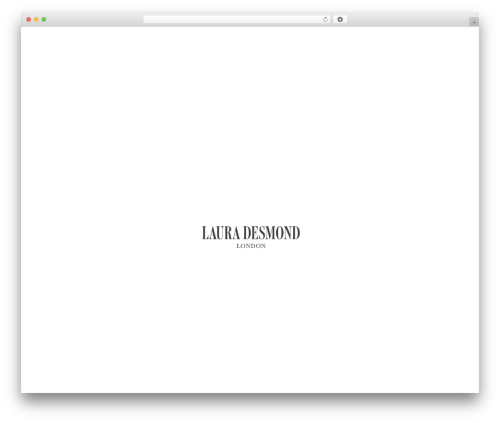 tbgd WordPress theme - lauradesmondlondon.com