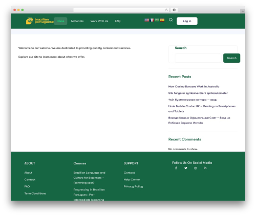 Apus simple event WordPress plugin - learnportuguesebrazil.com
