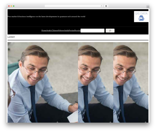 Tenaz theme WordPress - qisdata.com