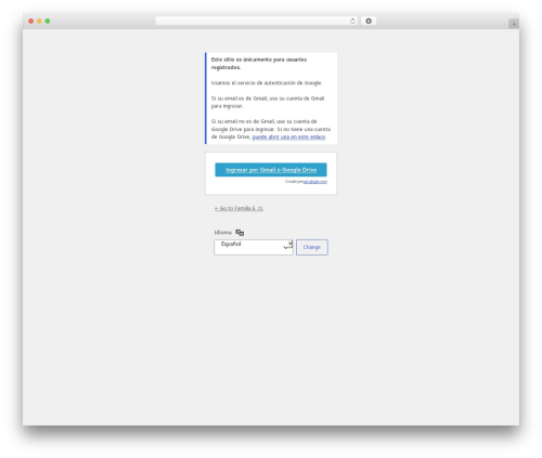 Frontend Edit Profile (frontend-edit-profile) free WordPress plugin - familiaeo.co