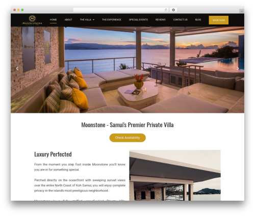 Theme WordPress Aquentro - moonstonesamui.com