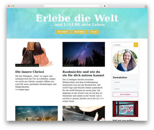 Thrive Theme Builder best WordPress theme - erlebediewelt.de