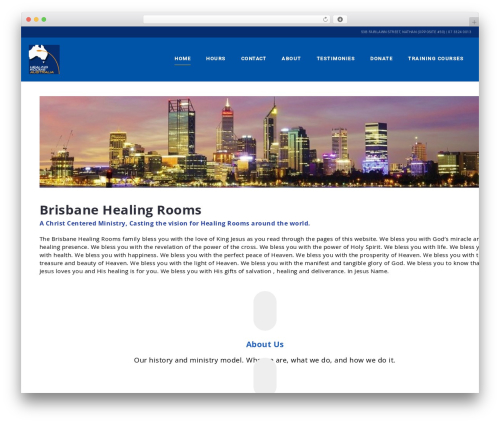 West WordPress theme - brisbanehealingrooms.com