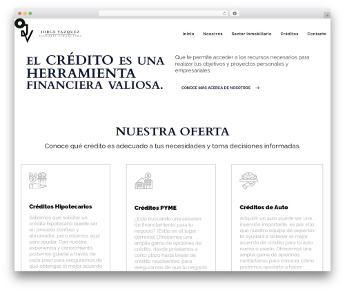 WordPress theme Barnix - jvasesoriafinanciera.com