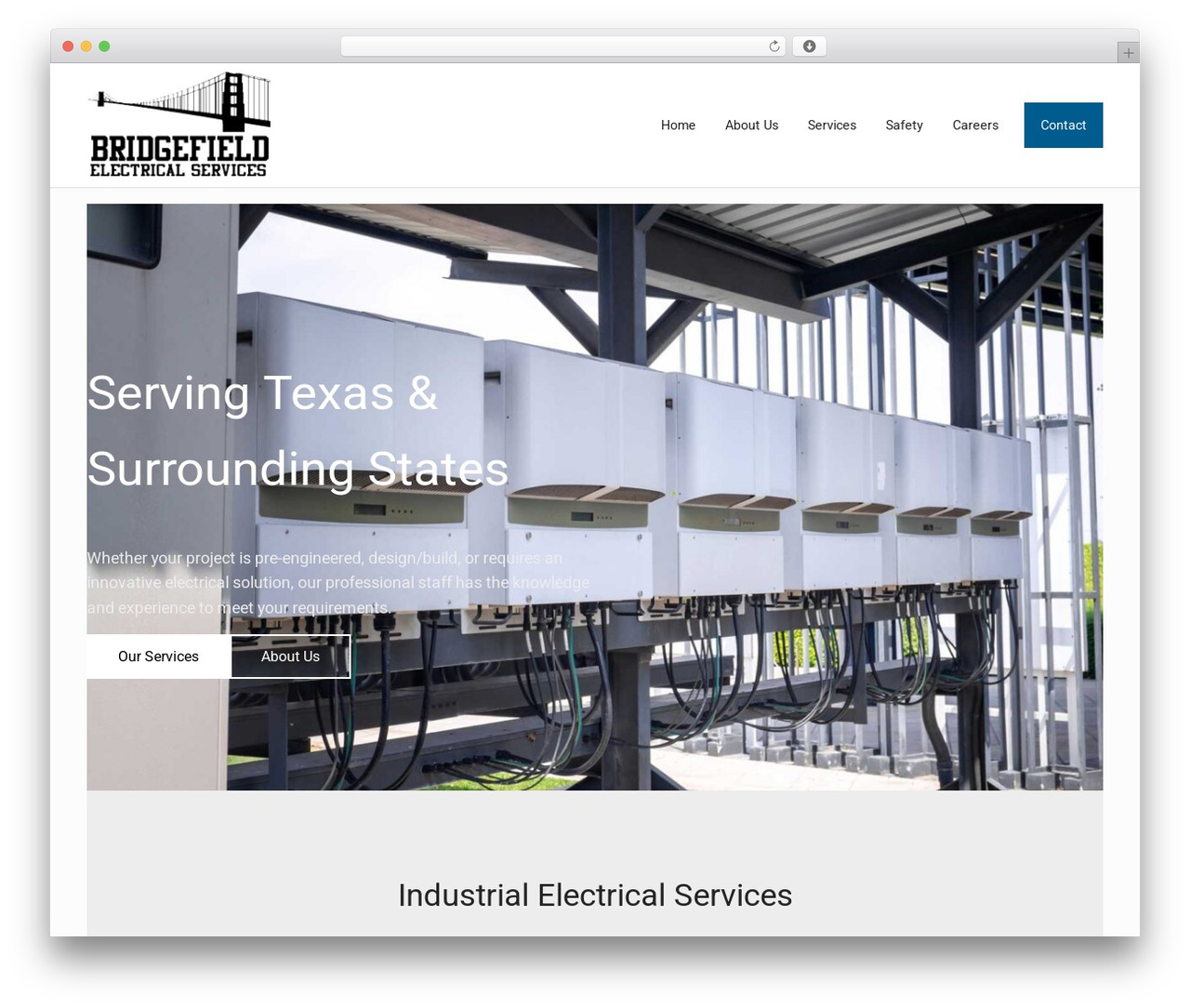 WordPress theme Genesis - bridgefieldelectric.com