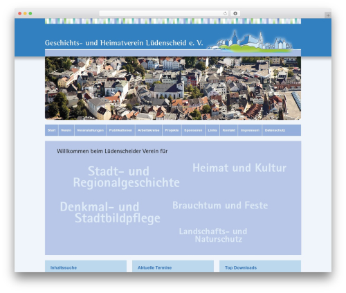 WordPress theme Responsive Pro - ghv-luedenscheid.de
