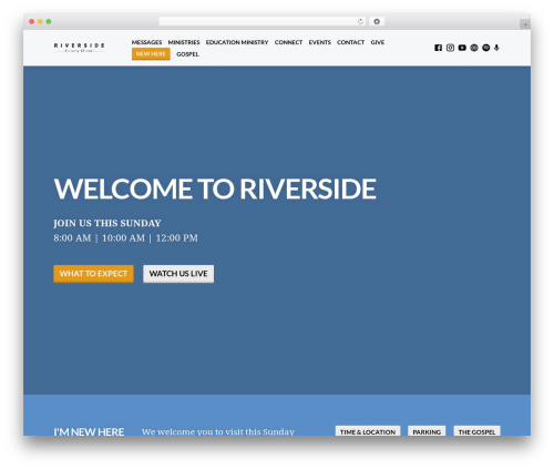 WordPress theme Saved - riversidecalvary.com