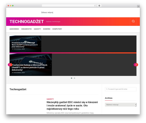 Writeup theme WordPress - technogadzet.pl Writeup theme WordPress - technogadzet.pl