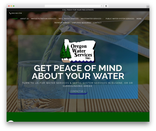 Beacon Theme top WordPress theme - oregonwaterservices.com