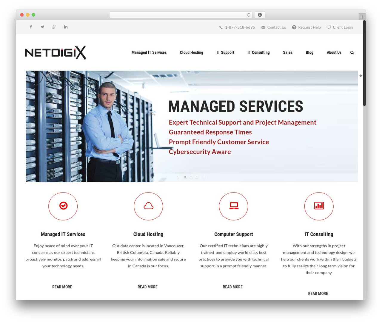 Electrify WordPress theme - netdigix.com