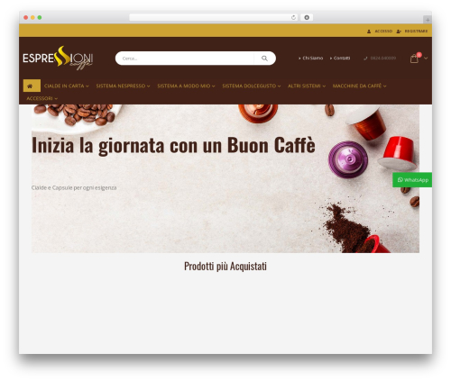 Espressioni Caffè WP theme - www.espressionicaffe.it