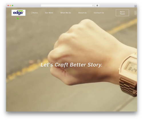 Firstframe core WordPress plugin - edgevfx.com