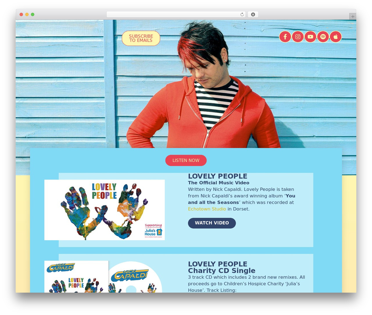 GenerateDev top WordPress theme - nickcapaldi.com