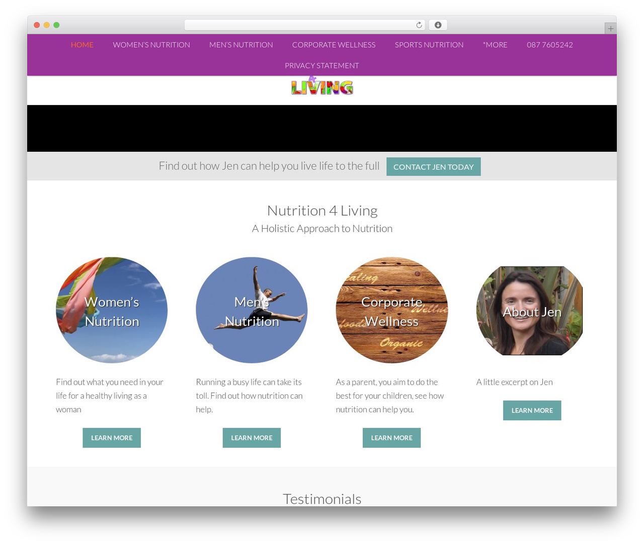 Nectar WordPress theme - nutrition4living.ie Nectar WordPress theme - nutrition4living.ie