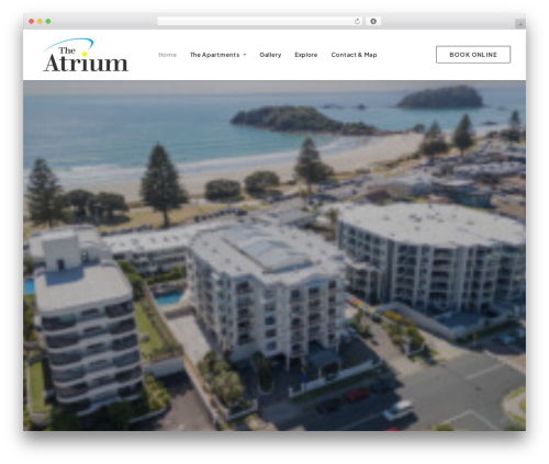 Uncode top WordPress theme - theatrium.net.nz