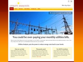 Utility Analysts theme WordPress by BD