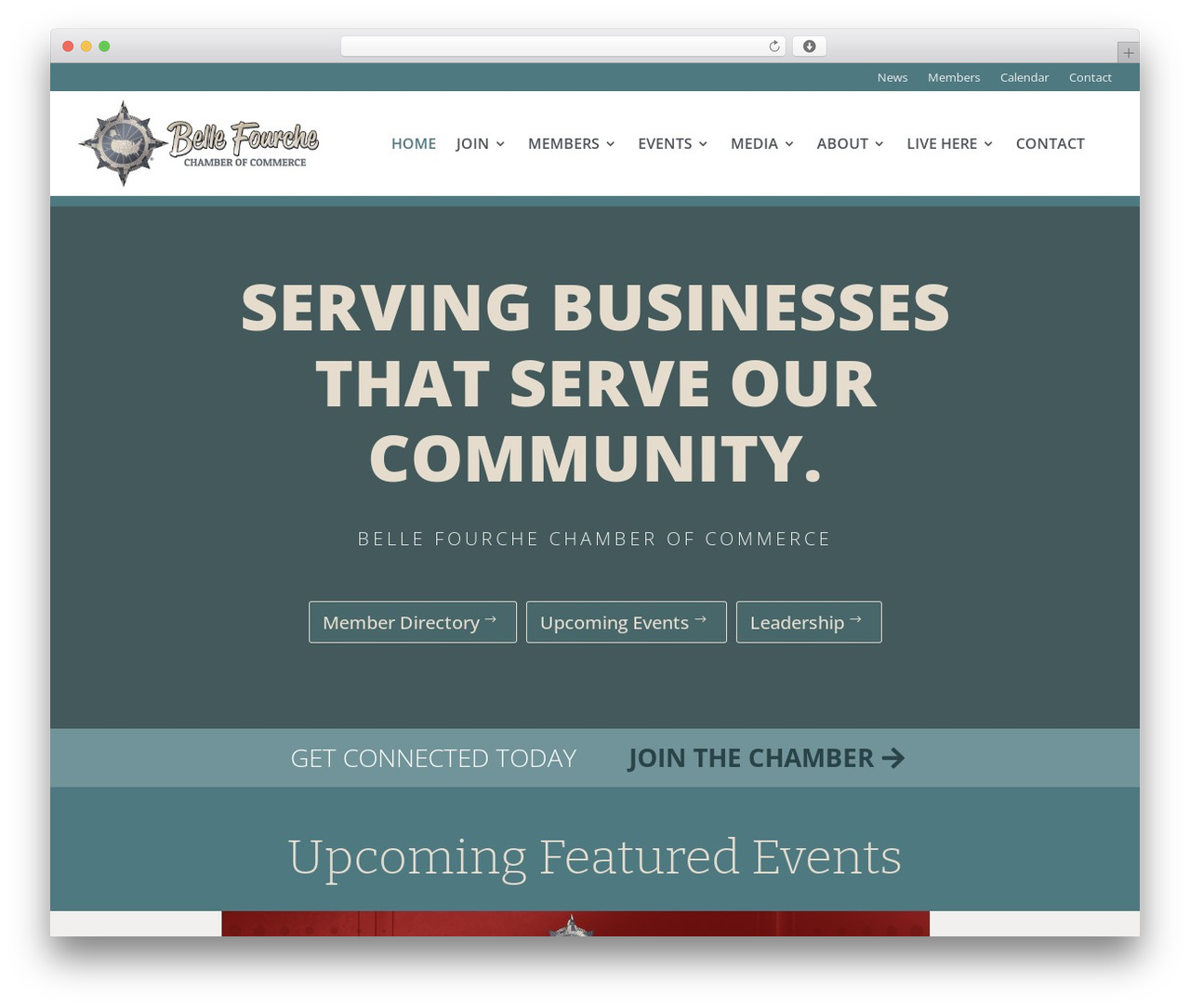 WordPress theme Divi - bellefourchechamber.org