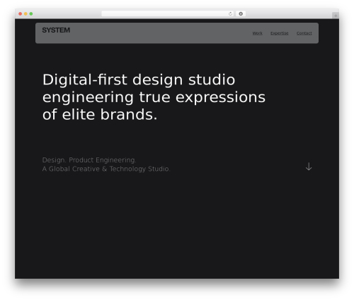 Custom Theme WordPress ecommerce theme - systemstudio.co