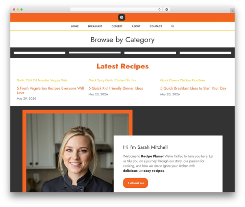 Tasty recipes WordPress plugin - recipeflame.com