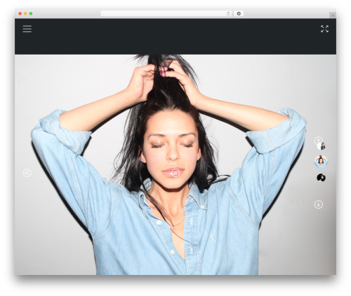 GOODWIN WordPress theme - vanessadamore.com