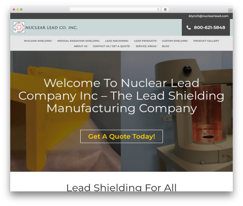 Reach Local theme WordPress - nuclearlead.com