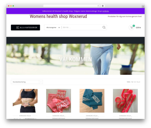 ShopStore best WooCommerce theme - mammamage.nu