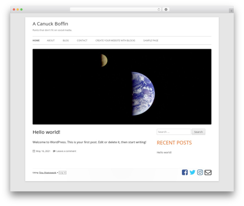 Tiny Framework WordPress theme - canuck-boffin.net Tiny Framework WordPress theme - canuck-boffin.net