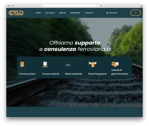 WordPress theme Bigtech - c-rail.ch
