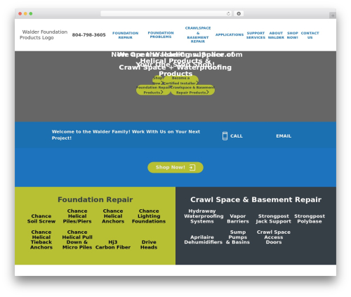 WordPress theme Blitz - wfphelicals.com