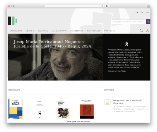 WordPress theme Documenta OK Frame - documentauniversitaria.com