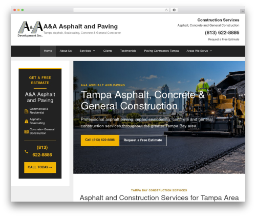WordPress theme GeneratePress - tampaflcontractor.com