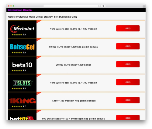 WordPress theme Site - istekkitap.com