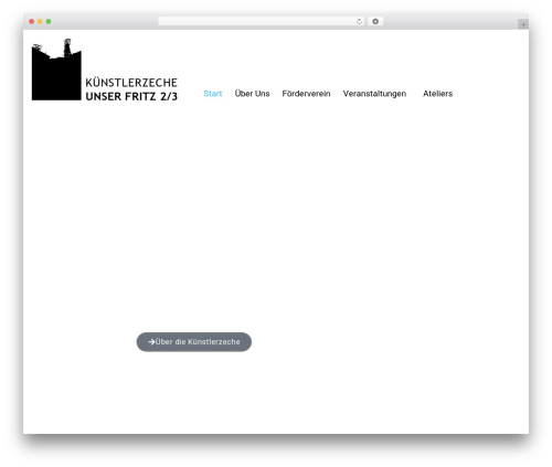 WordPress website theme Hello Elementor - kuenstlerzeche.de
