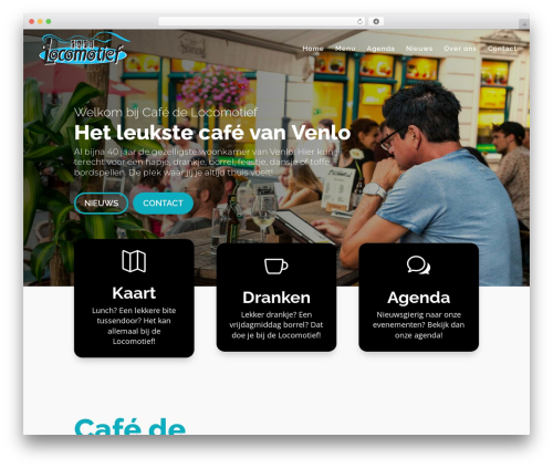 WP theme Divi - locomotief.nl