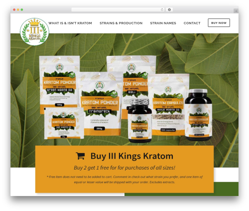 Iceberg core WordPress plugin - 3kingskratom.com