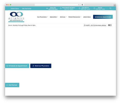 Pixfort likes WordPress plugin - atlantisortho.com