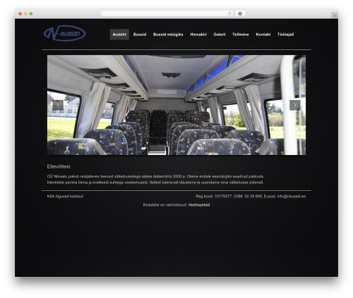 Catalyst WordPress theme - nbussid.ee