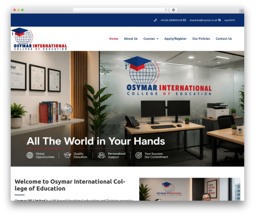 Cedarhigh theme WordPress - www.osymar.co.uk