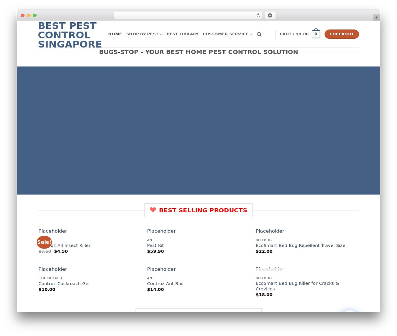 Flatsome WordPress theme - bugs-stop.com