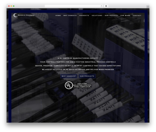 Layers top WordPress theme - genesyscontrols.com
