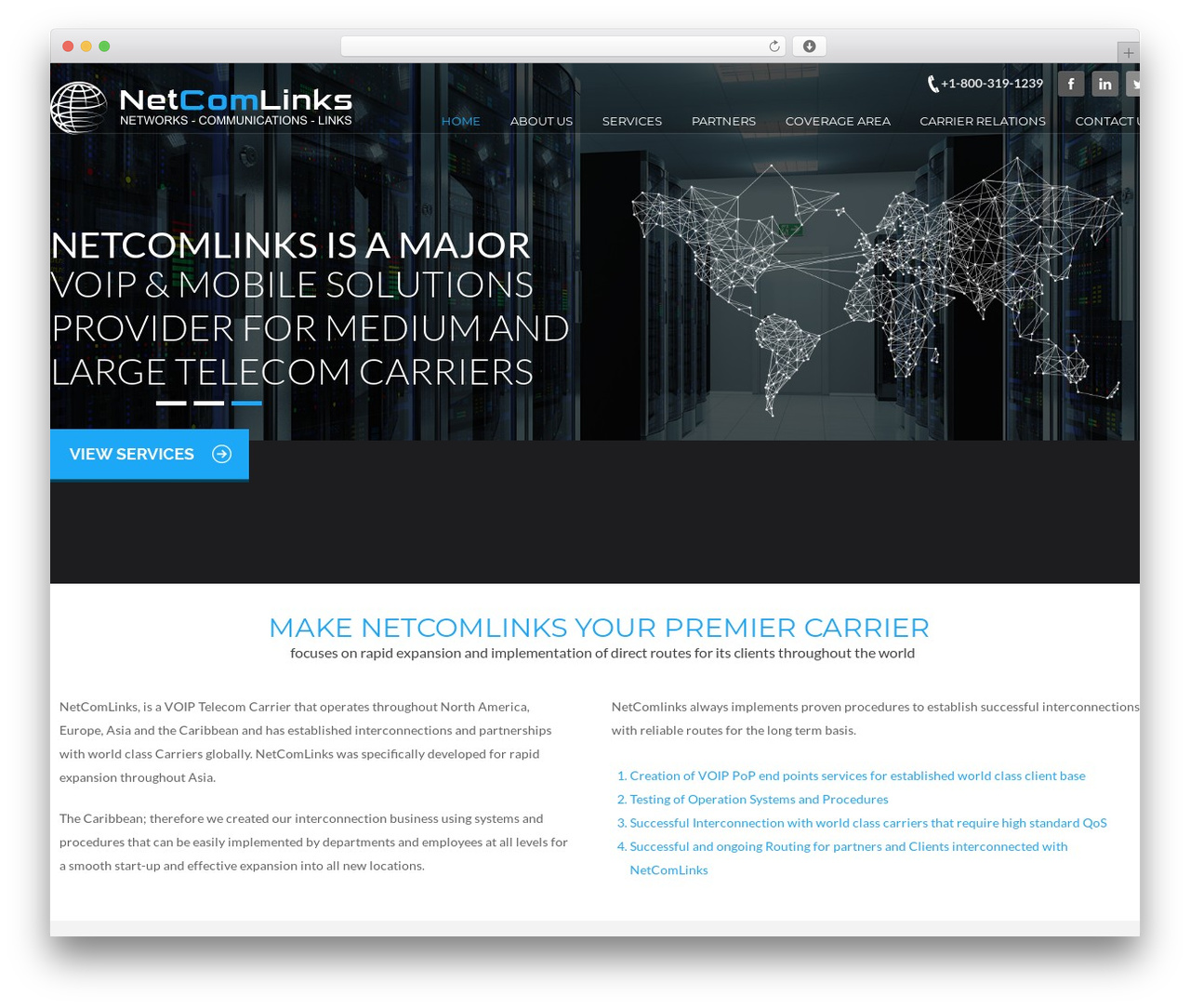 NetComLinks Wordpress Theme WordPress theme - netcomlinks.com