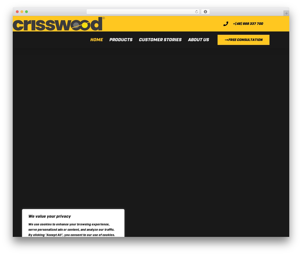 Theme WordPress Hello Elementor - crisswood.com