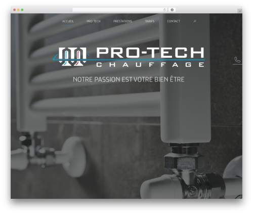 WordPress theme pro-tech - pro-tech-chauffage.ch