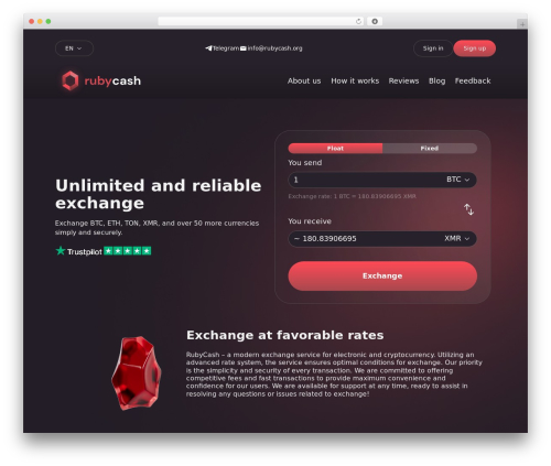 Premiumbox WordPress plugin - rubycash.org