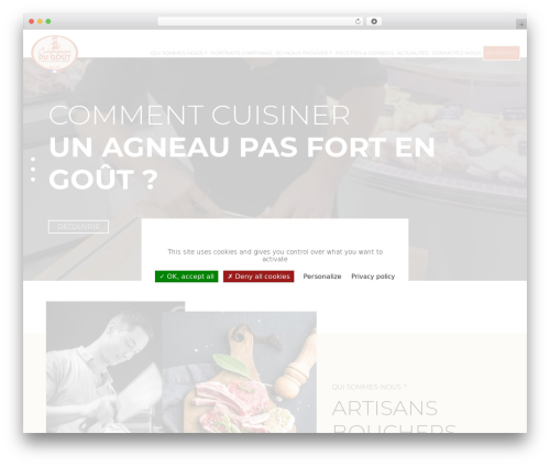 WordPress theme WPKR - compagnonsdugout.fr
