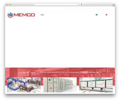 constructo WordPress theme - mazoun.com