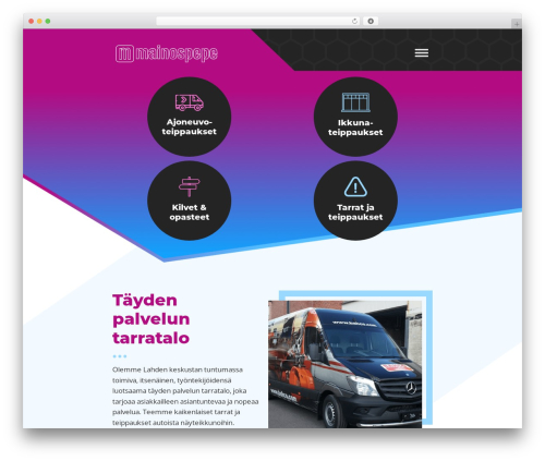 DevNetPress theme WordPress - mainospepe.fi