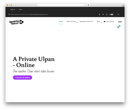 Learnpress woo payment WordPress plugin - speakinghebrew.com