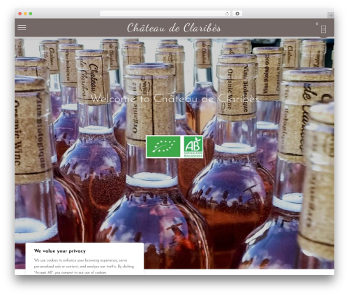 Responsive Child Theme top WordPress theme - claribes.com