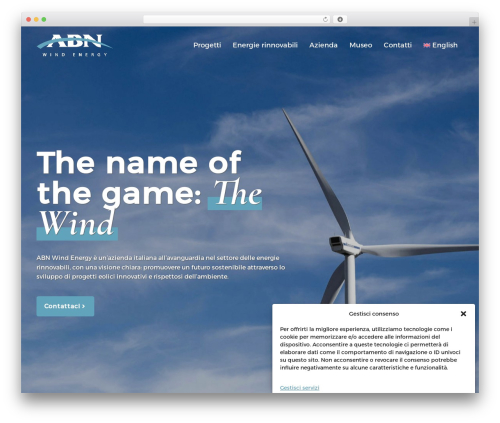 WordPress theme GeneratePress - abnwindenergy.it